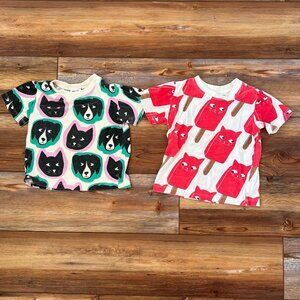 Lot of Toddler T-Shirts Cute Animal Print Size 4T (2 pieces)